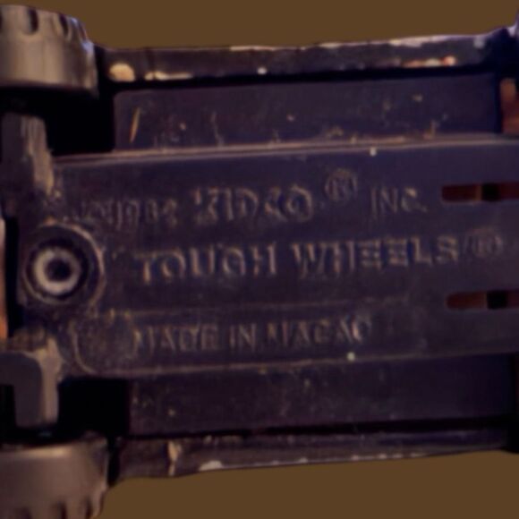 Kidco 1982 CJ-7 4X4 Forrest Tough Wheels by Orange Striped Hard Top Die Cast Jee - Picture 5 of 5